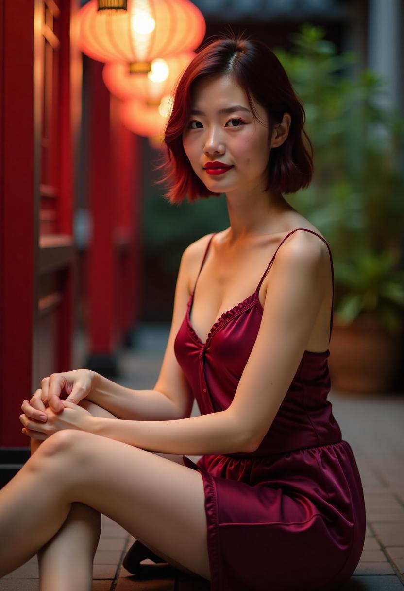 晚风头像